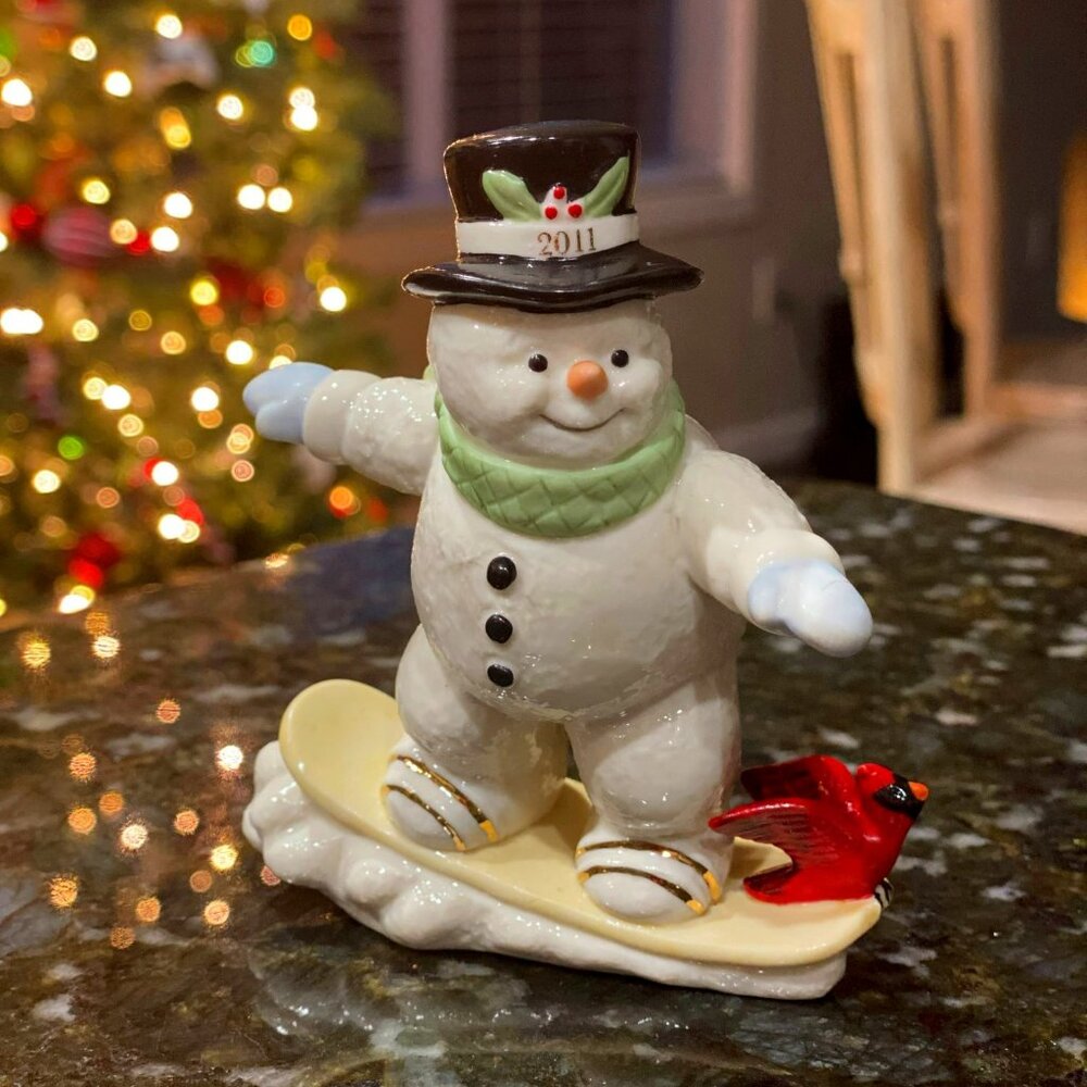 2011 Lenox Snowman Ornament